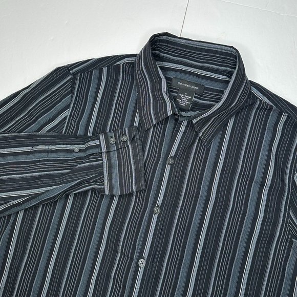 CALVIN KLEIN JEANS - Men's long sleeve shirt. size‎ Medium. Great condition! - Picture 1 of 5